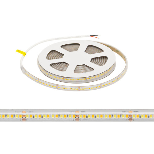 Striscia LED CCT Bianco Variabile 24V 20W/m Professionale - IP67- 5 metri