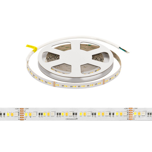 Striscia LED Professionale RGB+CCT Multicolore 24V 20W/m - IP20 - 5 metri