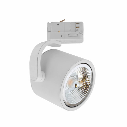Faro AR111 per binario Trifase Bianco