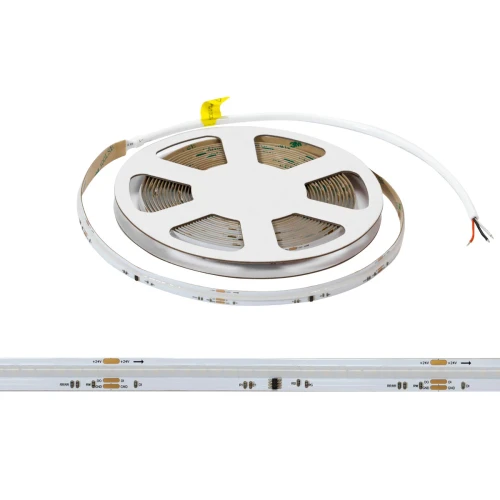 Striscia LED Digitale COB RGBW 24V 14W/m RUNNING Professionale IP20 - 5 metri