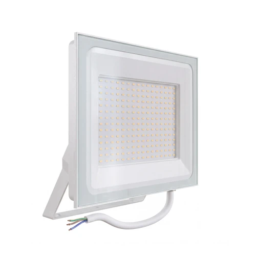 Faro LED 200W IP65 in Alluminio Bianco con OSRAM chip LED