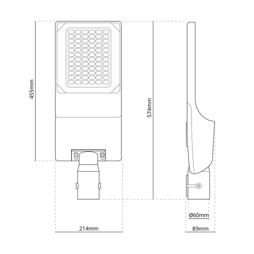 Armatura LED 40W IP66, 170lm/W, Classe II, PHILIPS XITANIUM, DALI 2 Armatura LED 40W IP66, 170lm/W, Classe II, PHILIPS XITANIUM, DALI 2