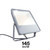 Proiettore LED 100W IP65 145lm/W con Osram chip LED