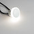 Faretto LED 1W Tondo, chip Epistar High Lumen, 12Vdc,angolo 180°, IP65, dim. ø35x25,5mm foro  23mm, B. Naturale – SERIE PRO