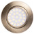 Faro da incasso LED 12Vdc 2W, IP44, Pulsante touch - Cromato