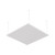 Pannello LED sospeso 60x60 45W, Rosa per Banco Carni - PHILIPS Xitanium