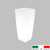 Vaso Illuminabile Quadrato 40x40xH90cm, E27