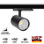 Faro LED Per Binario Trifase da 12W a 40W 110LM/W CRI 90 45° NERO