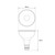 Lampada LED PAR30 12W, 38°