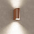 Applique da Esterno Bidirezionale IP65 GU10 - Corten