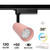 Faro LED 30W Monofase Rosa CRI92 CCT Bianco Variabile 38° Bridgelux LED