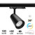 Faro LED 40W Trifase Nero CRI92 CCT Bianco Variabile 38° Bridgelux LED
