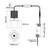 Faro LED da Incasso 30W Orientabile CCT Foro Ø120mm 60° Bridgelux LED