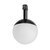 Sfera LED 7W Magnetica, CCT, Angolo 180°, Nera