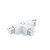 Connettore Tipo "T" DX2 Bianco per Binario Trifase da Incasso