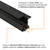 Binario Elettrificato Magnetico da Incasso, Nero - 48V