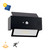 Applique LED Solare Nera, Rettangolare, con Sensore di Movimento