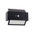 Applique LED Solare Nera, Rettangolare, con Sensore di Movimento