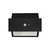 Applique LED Solare Nera, Rettangolare, con Sensore di Movimento