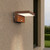 Applique LED Solare Minimal Corten con Sensore di Movimento