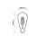 Lampada LED E14 8W a Filamento 140lm/W, No Flickering - ST64