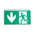 Pittogrammi segnaletici per Lampade Emergenza a Bandiera (conf. 2 pz)