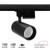 Faro LED 30W Trifase Nero 60° 120lm/W, CRI92, no Flickering - BRIDGELUX LED