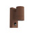 Applique cilindrica da Esterno IP65 GU10 con sensore Movimento - Corten Applique cilindrica da Esterno IP65 GU10 con sensore Movimento - Corten