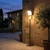 Piantana Solare in alluminio 120cm Ricaricabile USB-C - Corten