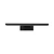 Lampada LED da Specchio 30cm Nera 6W IP54 Tripla Installazione