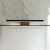 Lampada LED da Specchio 30cm Nera 6W IP54 Tripla Installazione