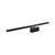 Lampada LED da Specchio 60cm Nera 12W IP54 Tripla Installazione