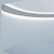 Cornice Pitturabile Angolare e Flessibile per Pareti Curve per Strisce LED - 2m
