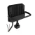 Faro LED 50W IP65 Nero con Sensore di Movimento e OSRAM chip LED