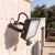 Faro LED 100W IP65 Nero con Sensore di Movimento e OSRAM chip LED