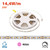 Striscia LED 24V 14,4W/m Luce Rosa - IP54 - 5 metri