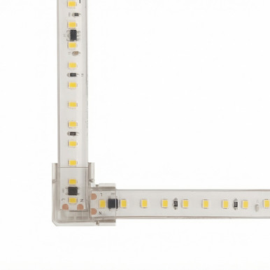 Connettore Angolare L Profilo In Alluminio Da Incasso LP3010 Per Strisce Led