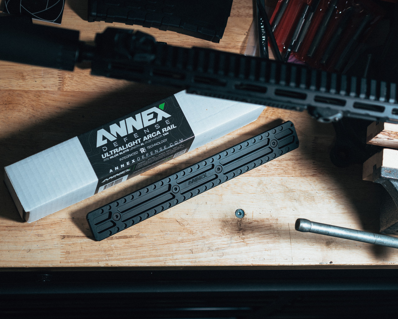 ANNEX Arca Swiss - MLok Adapter Rail - LONG