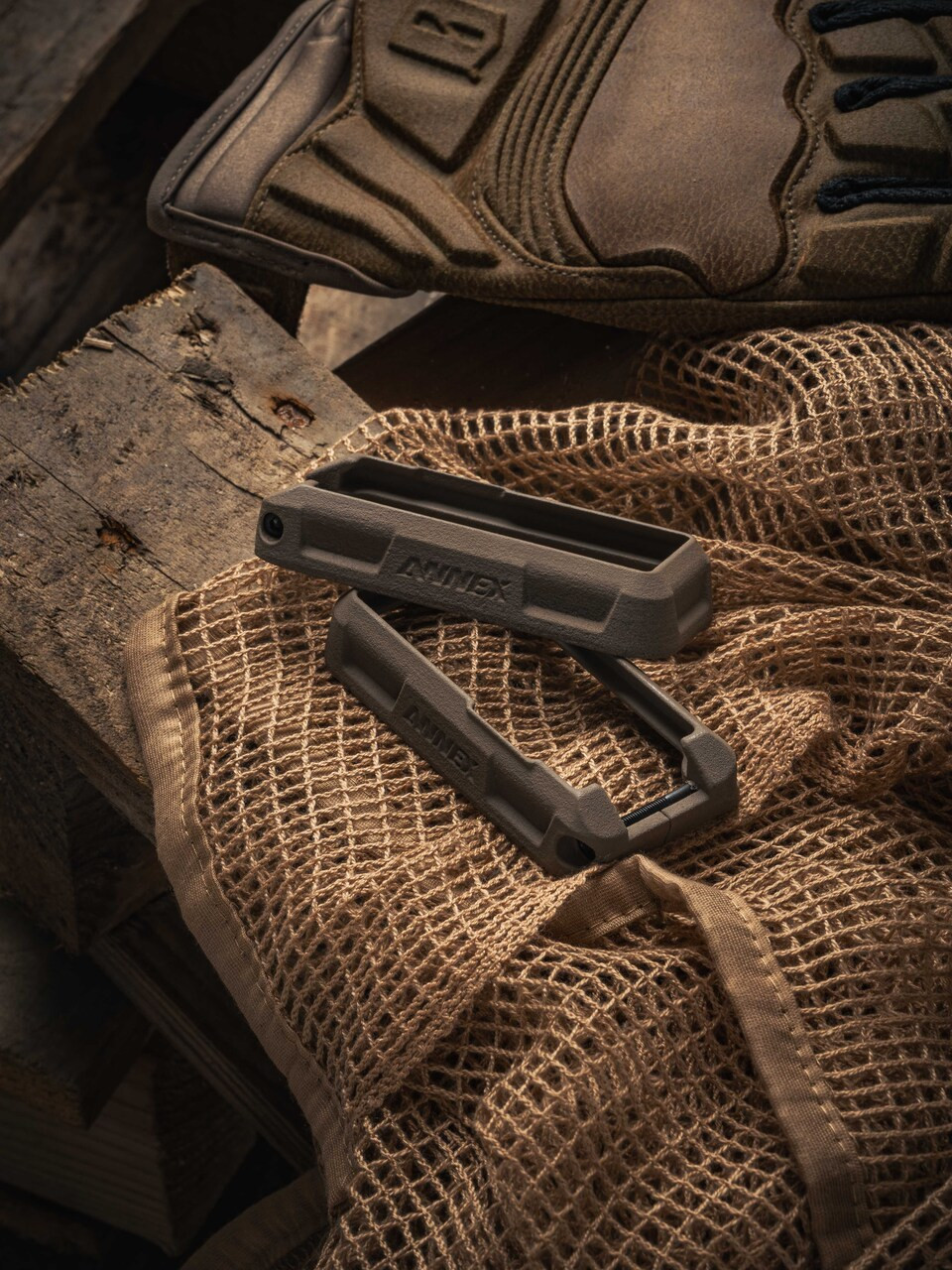 ANNEX ULTRALIGHT Flared Magwell -- FDE TAN -- Fits Most MILSPEC AR