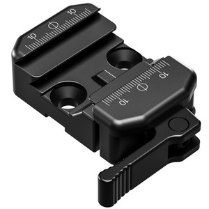 LEOFOTO BIPOD QD LEVER CLAMP -- ARCA & PICATINNY QUICK DISCONNECT ADAPTER FOR ARMS 17S / ARMS17S PATTERN BIPODS -- 40MM LEOFOTO BIPOD QD LEVER CLAMP -- ARCA & PICATINNY QUICK DISCONNECT ADAPTER FOR ARMS 17S / ARMS17S PATTERN BIPODS -- 40MM