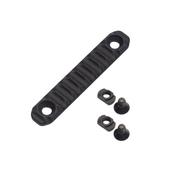 ANNEX MLOK Rail Cover Panels - Machined G10 FR4 - BLACK - ALL LENGTHS