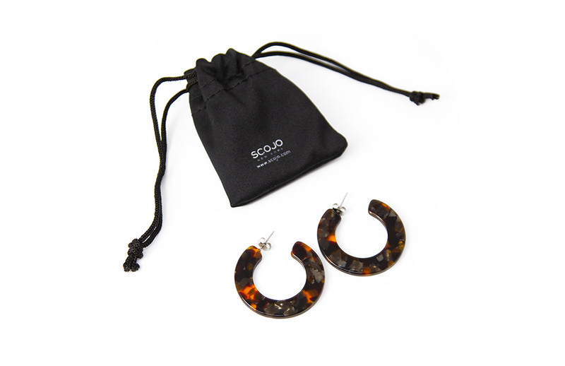 Empire Earrings Angle View