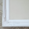 Image of Simple Classic French White Mirror