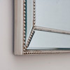 Image of Elisia Champagne Silver Beaded Mirror