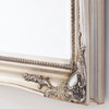 Image of Simple Classic French Silver Mirror
