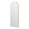 Full length Arch Mirror Gold 120(h)x 45cm(w)