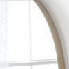 Frameless arch wall/floor mirror 150x60cm Gold