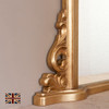 Image of  Victoria Antiqued Gold Overmantle