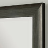 Charcoal Grey Wood Effect Dressing Mirror