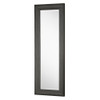 Charcoal Grey Wood Effect Dressing Mirror